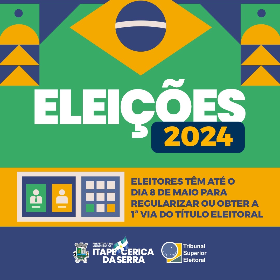 Cartório eleitoral de Itapecerica da Serra abre no feriado, dia 8/5 e neste final de semana