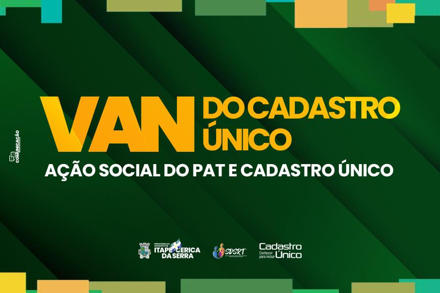 Nesta quinta, 17, Potuverá recebe Van do CadÚnico