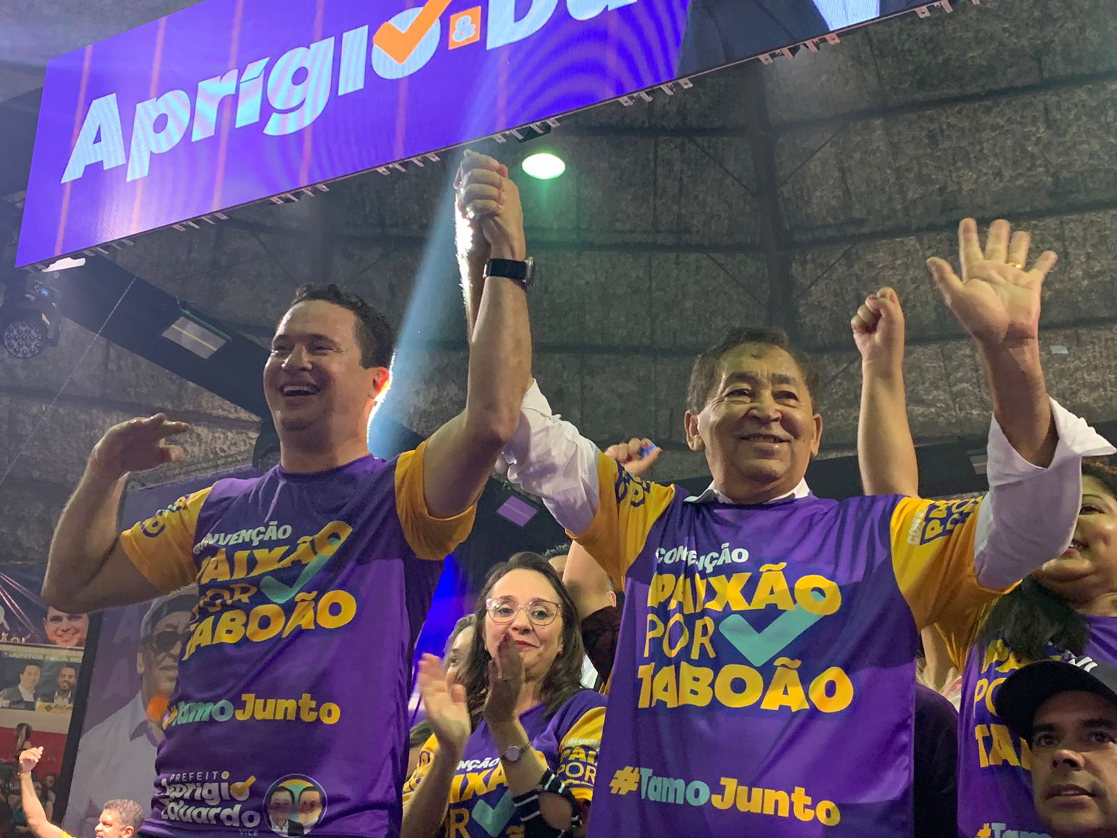 Aprígio e Eduardo Nóbrega são oficializados candidatos a prefeito e vice