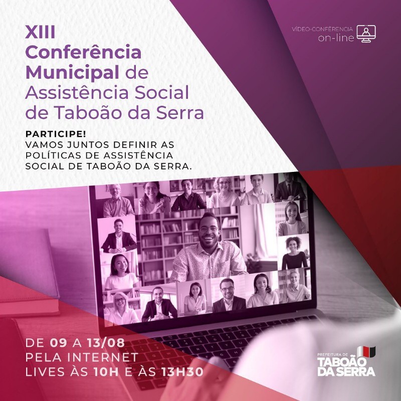  Taboão da Serra realiza a XIII Conferência Municipal de Assistência Social