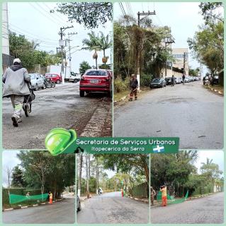 Prefeitura realiza obras de conservação e serviço de limpeza nos bairros de Itapecerica da Serra