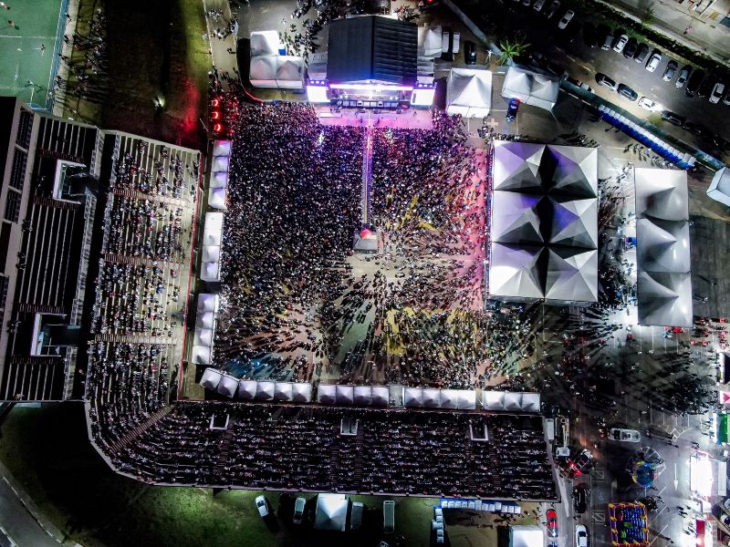 Arraial da Arena atrai multidão e reforça compromisso da gestão com segurança e bem-estar da população