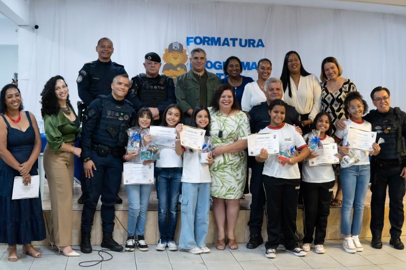 GCM de Taboão encerra ano letivo com mais de 300 alunos formados pelo programa Construindo o Amanhã