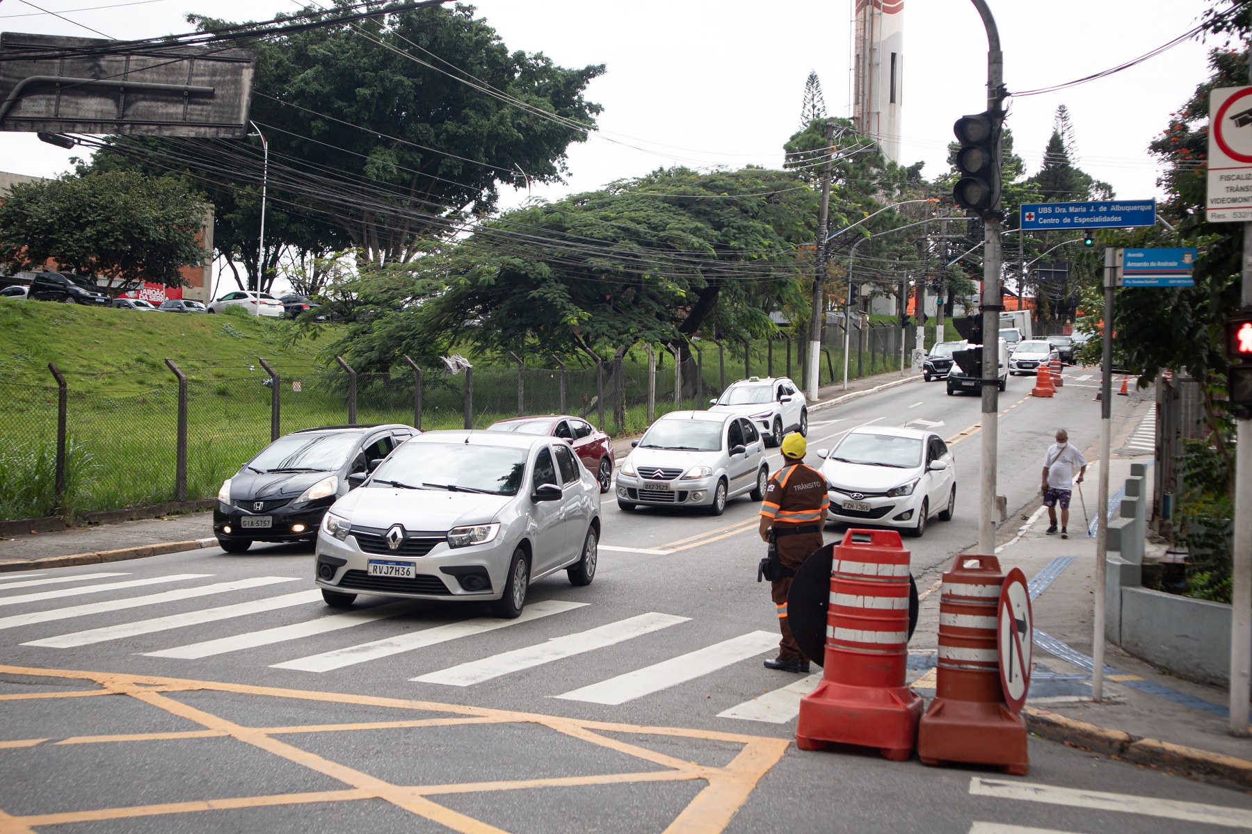 Parque Assunção volta a ter vias em mão dupla após testes de trânsito em Taboão da Serra