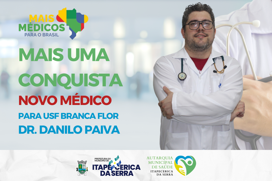 USF Branca Flor em Itapecerica da Serra recebe novo médico