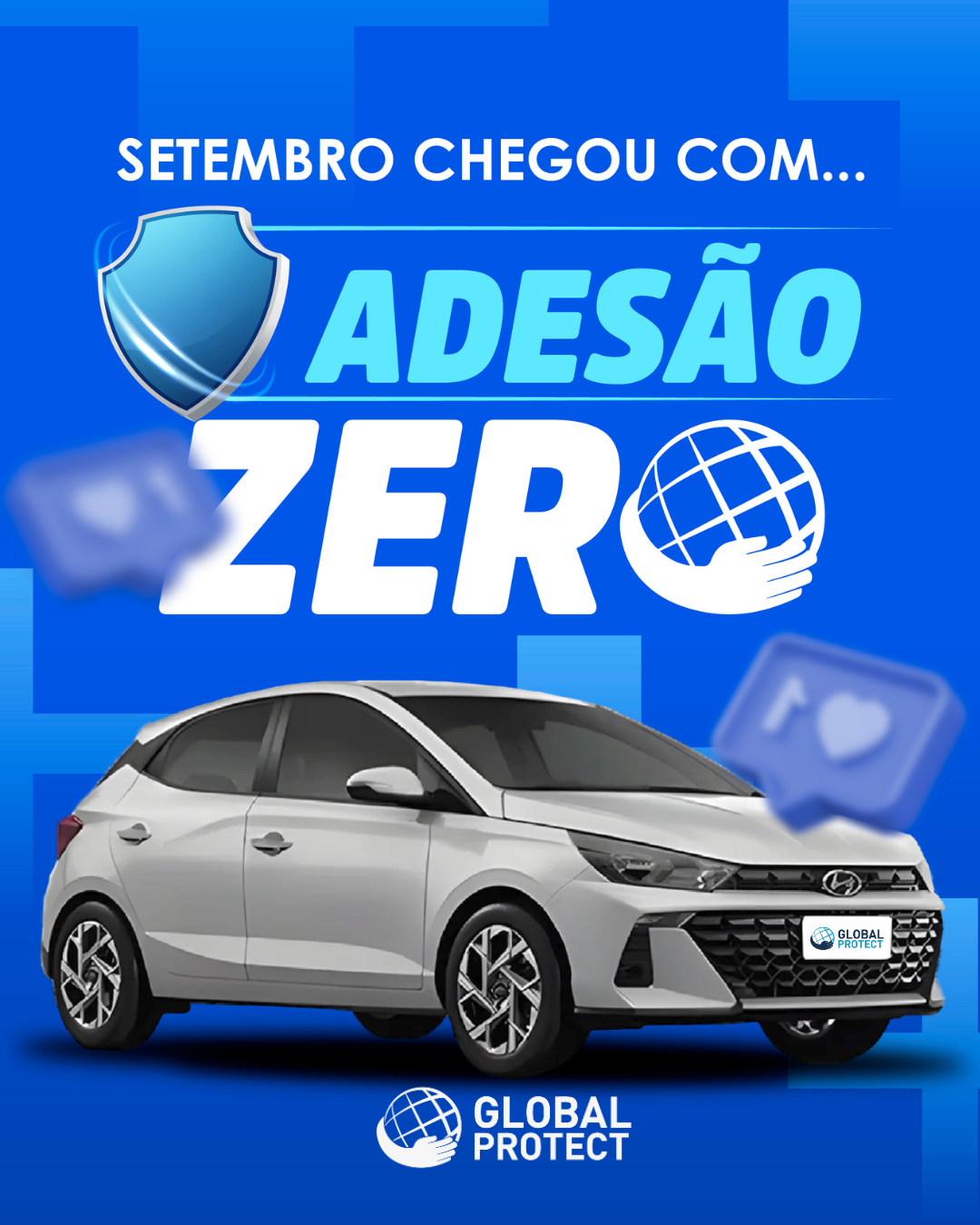 Setembro chega com oportunidade exclusiva: Global Protect lança campanha de adesão zero