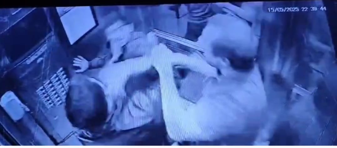 Jovem é agredido dentro de elevador em condomínio de Taboão da Serra; agressor será investigado