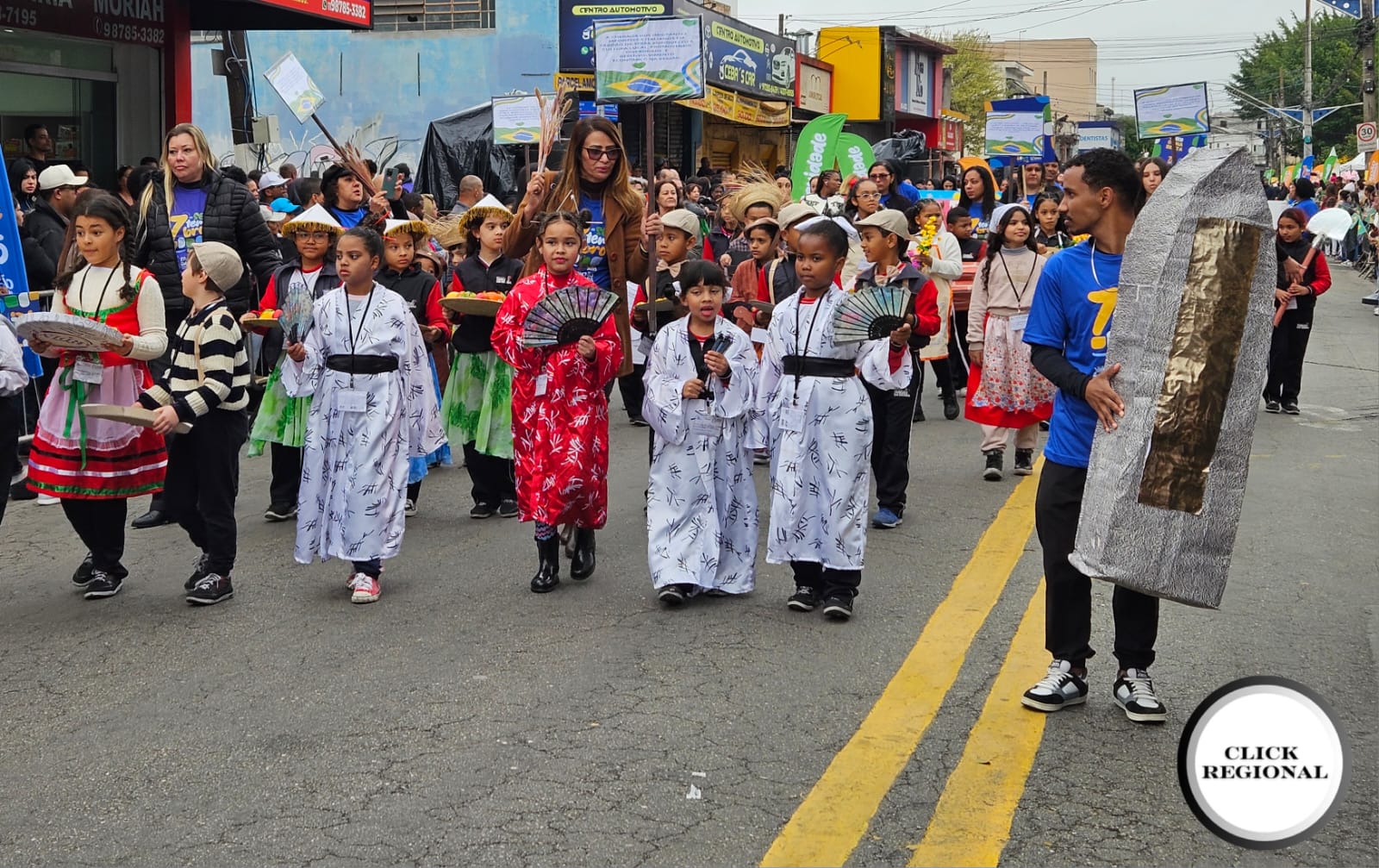 Taboão da Serra celebra Independência do Brasil com desfile cívico em novo local