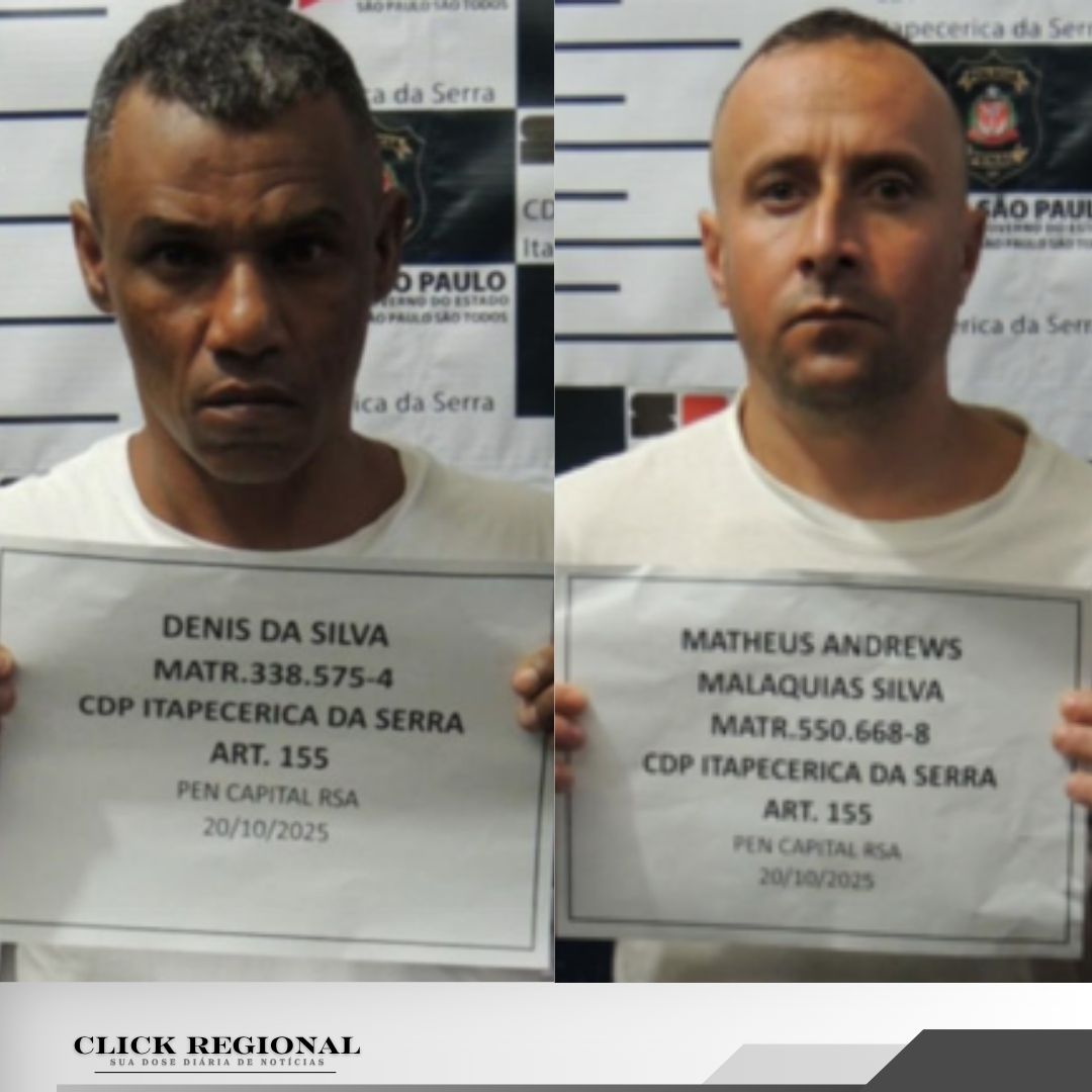 Atualização: Detentos que escaparam do CDP de Itapecerica da Serra seguem foragidos