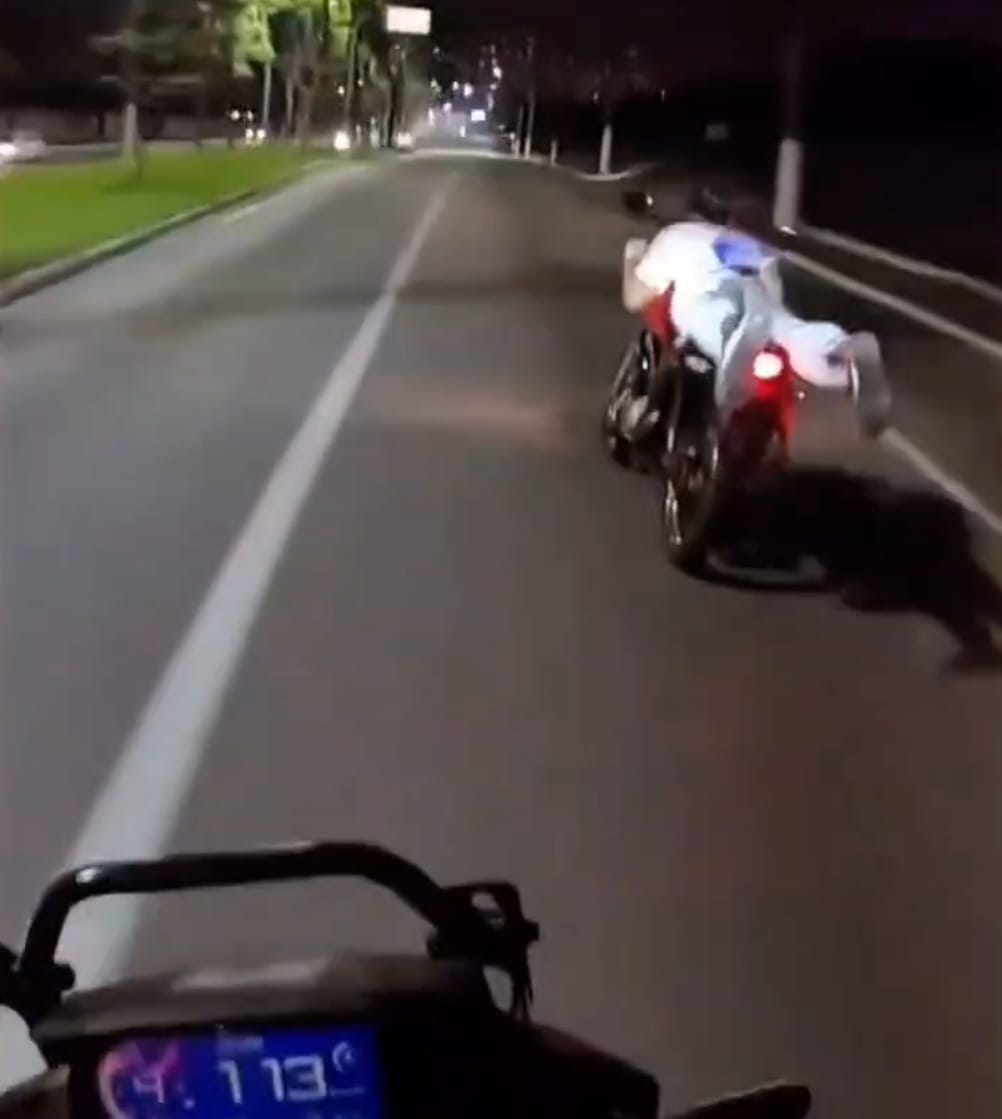 Motociclista é preso após fuga alucinante e perseguição da GCM em Jandira