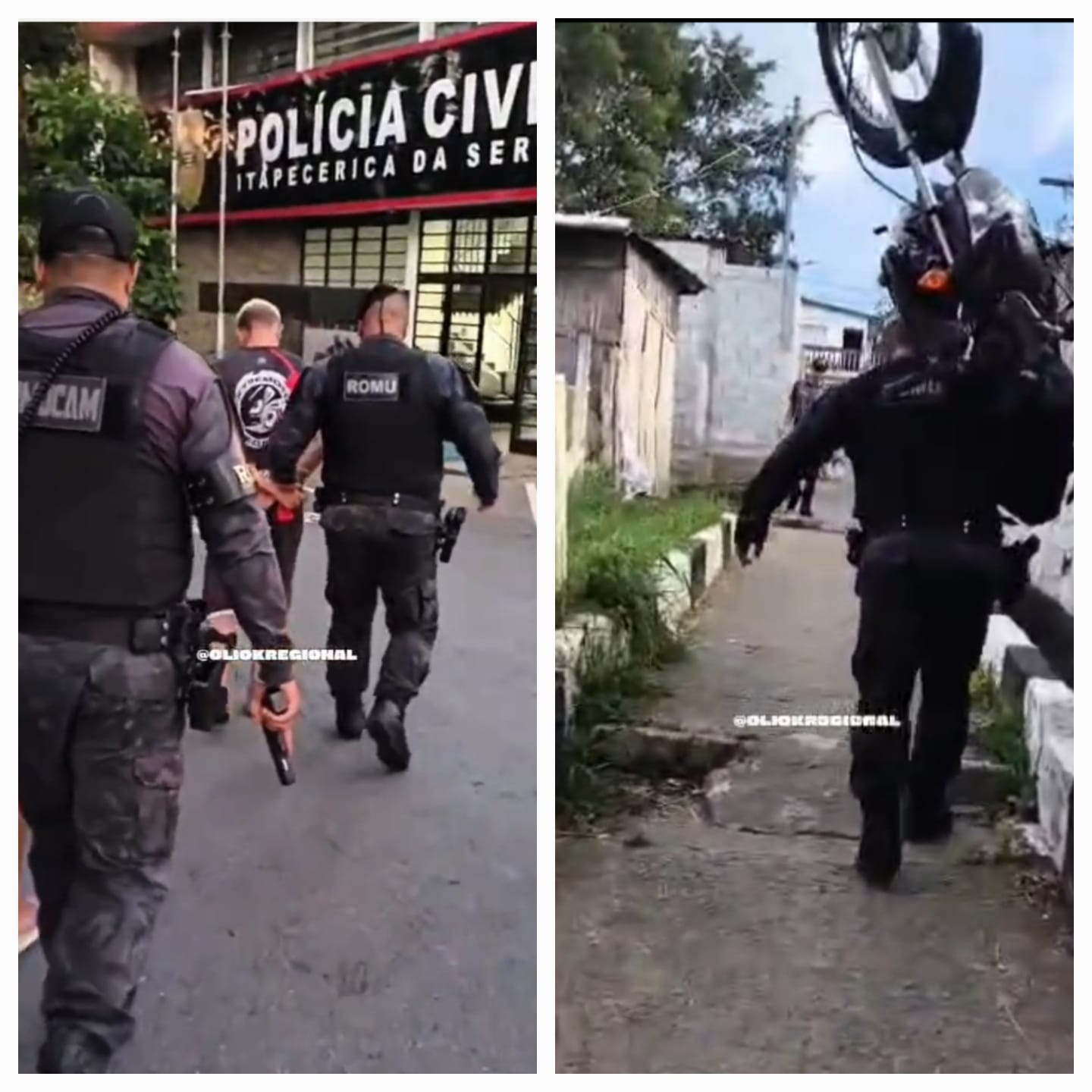 GCM recupera moto roubada e prende suspeitos durante ação no Parque Jandaia, em Itapecerica da Serra