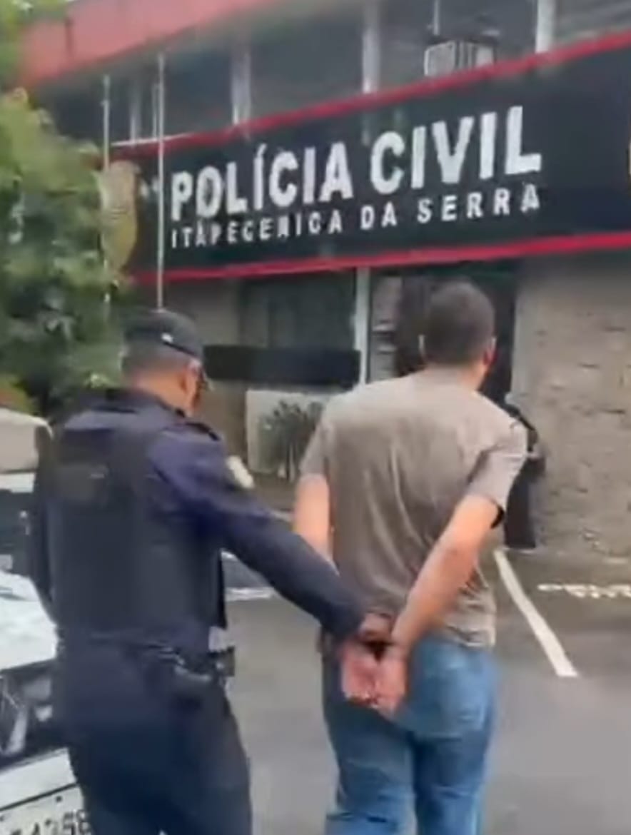 Acusado é preso em flagrante por violência doméstica no Jardim Marilu, em Itapecerica da Serra