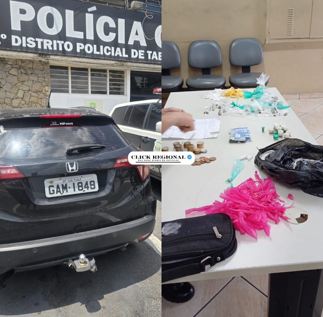 GCM de Taboão prende suspeitos por tráfico e flagra veículo adulterado em ações distintas