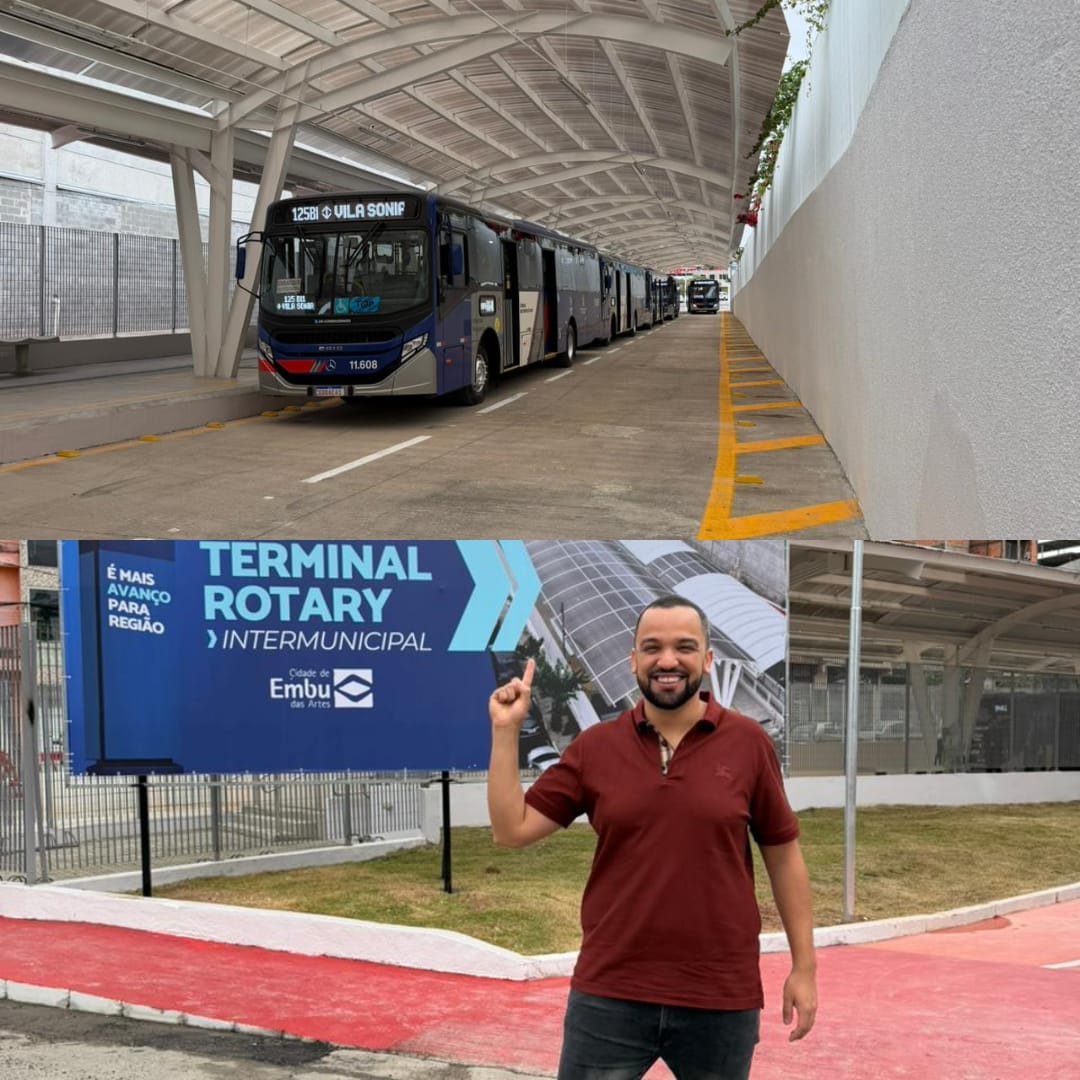 Terminal Rotary é inaugurado em Embu das Artes com novas linhas municipais e intermunicipais