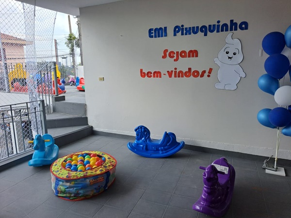 Reinaugurada EMI Pixuquinha vai atender 90 alunos em período integral
