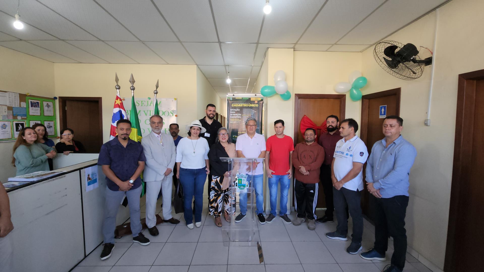 Prefeitura inaugura posto fixo do CadÚnico no CRAS Valo Velho