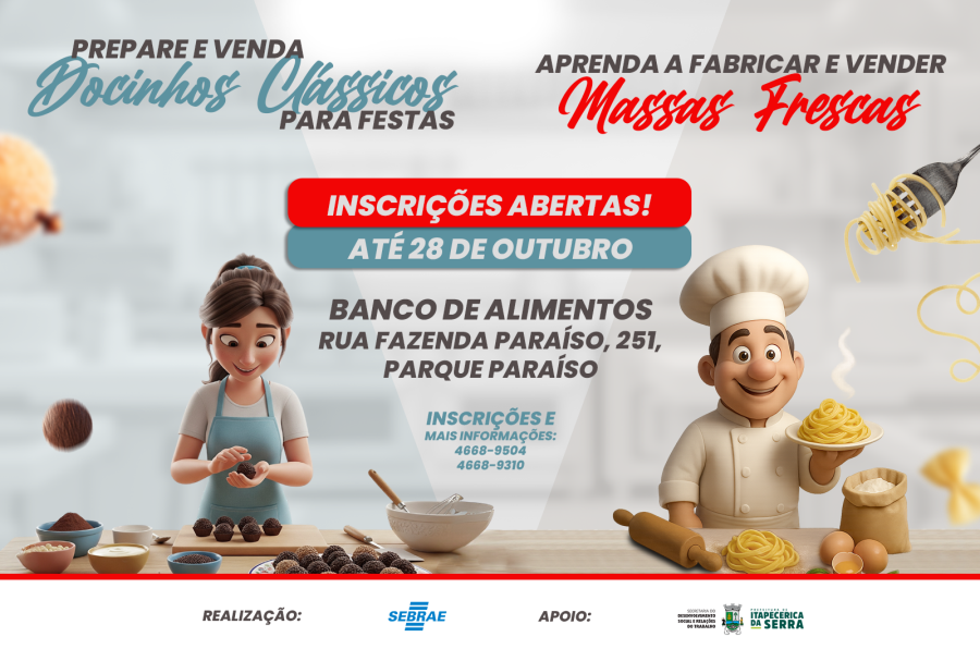 Itapecerica da Serra abre inscrições para cursos gratuitos de capacitação