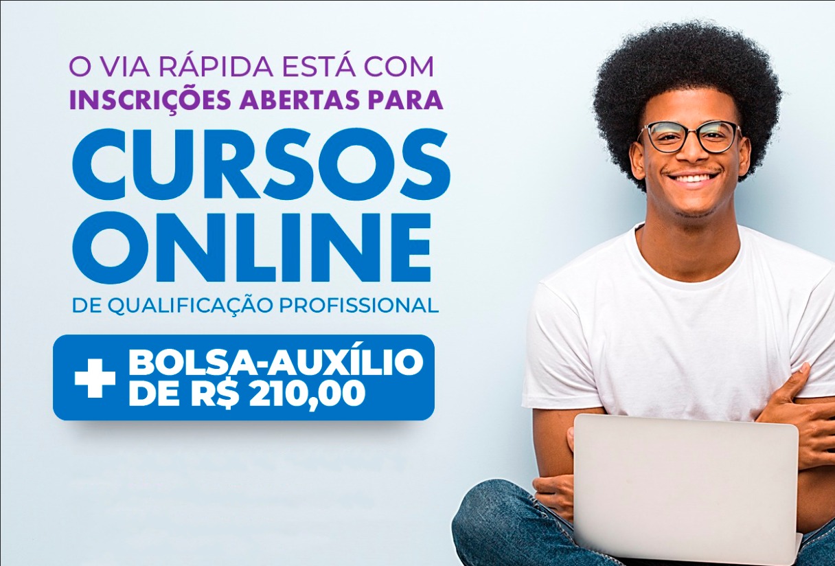 Via Rápida está com inscrições abertas e oferta bolsa-auxílio em Embu 